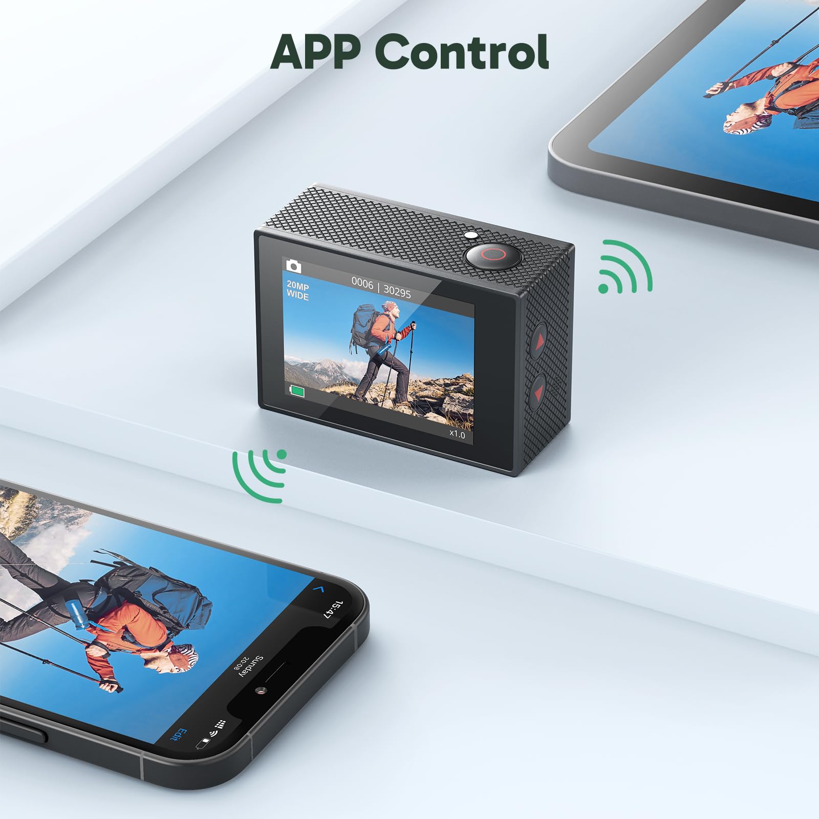 AKASO EK7000 64GB microSD bundle stores more footage