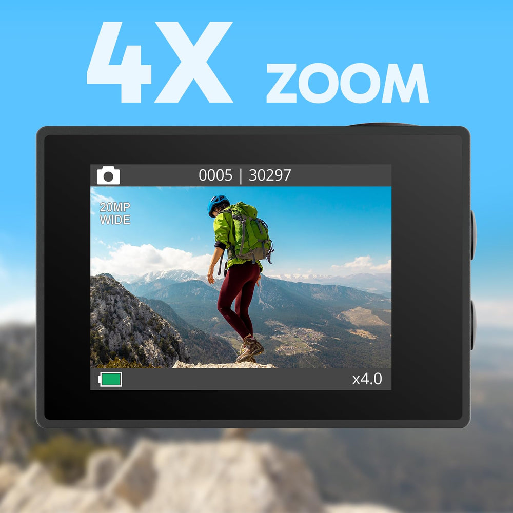 AKASO EK7000 wrist remote enables hands-free control