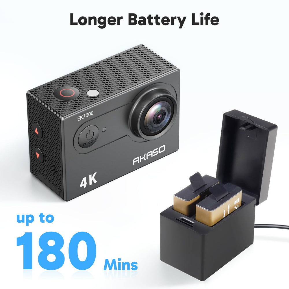 AKASO EK7000 accessories kit for versatile indoor and outdoor setups