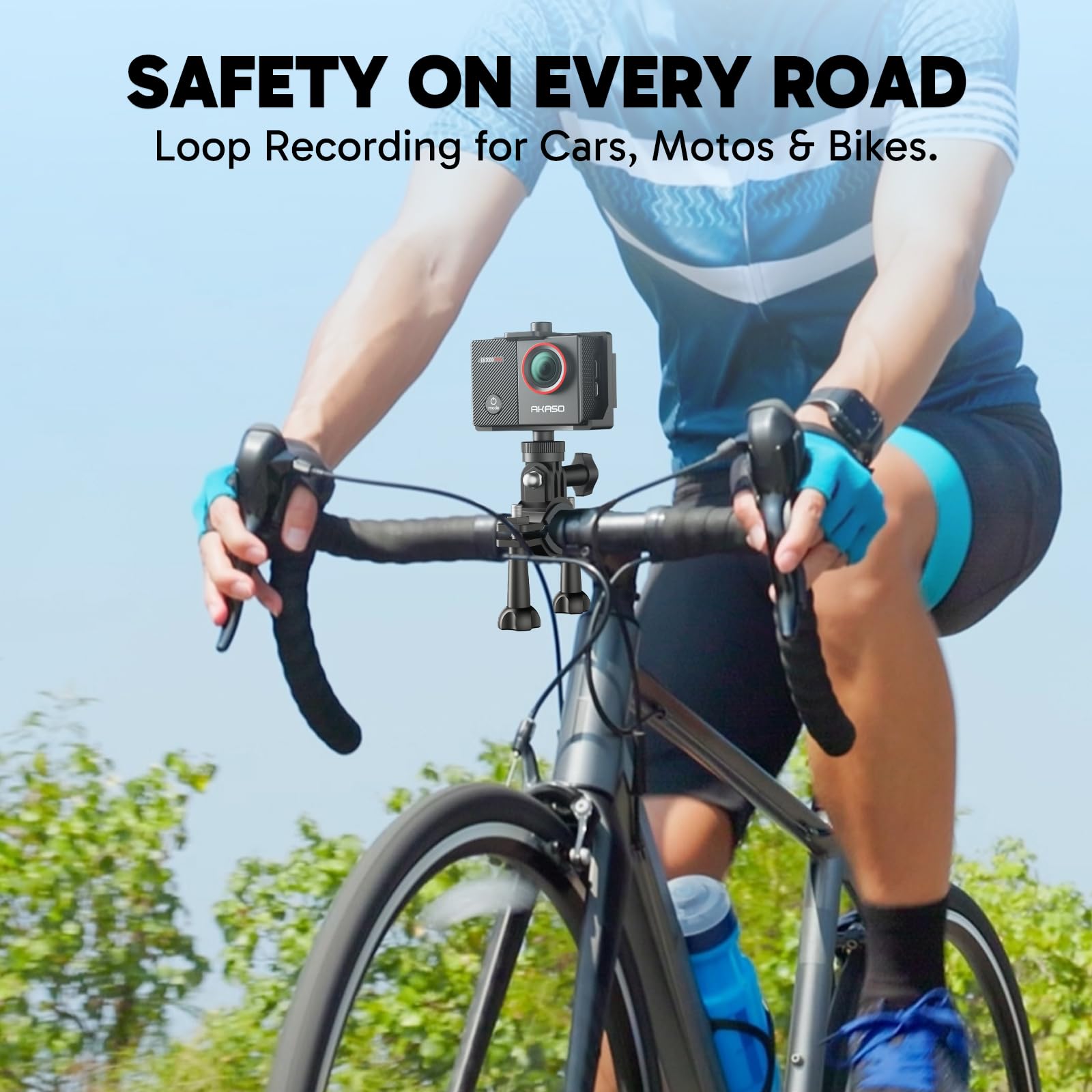 Remote control for hands-free operation of the AKASO EK7000 Pro