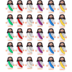 AKFAHOIF mini Jesus figures set for Easter decor and playful display