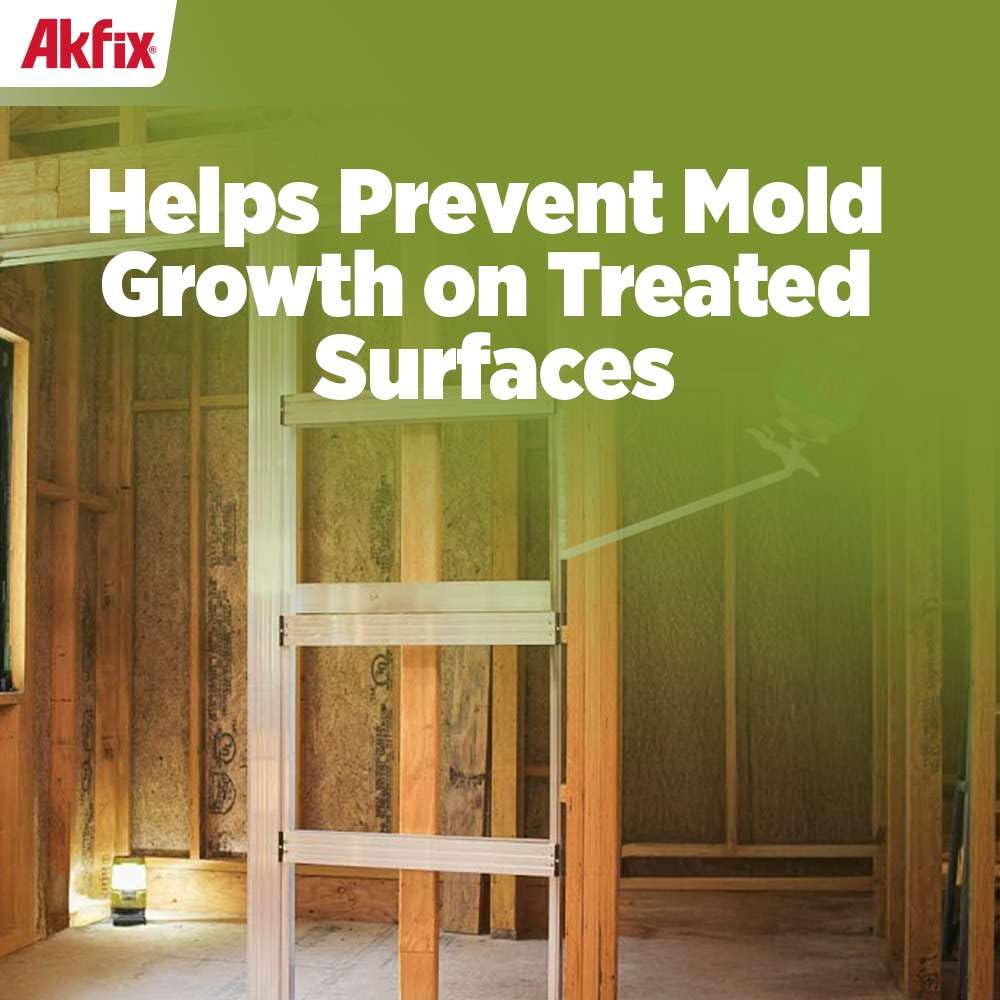 Akfix 805 polyurethane foam adheres to most building materials for versatile use