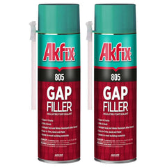 Akfix 805 gap filler spray can ready for sealing gaps and cracks efficiently