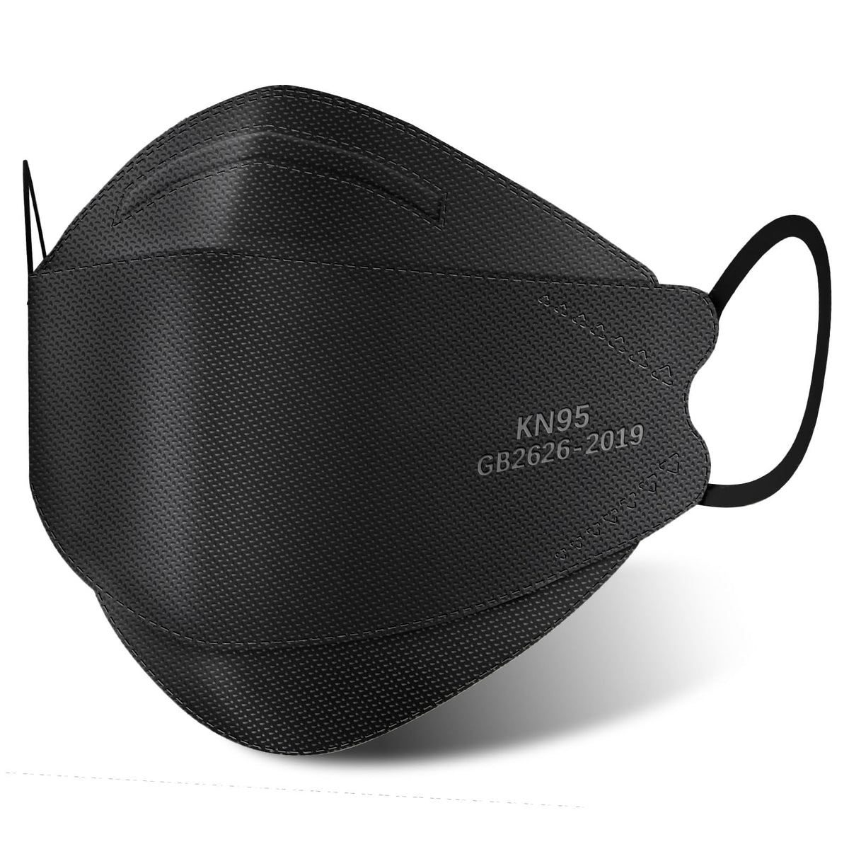 AKGK KN95 mask front view with five-layer protection for daily use