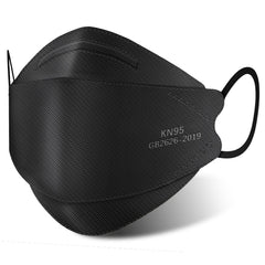 AKGK KN95 mask front view with five-layer protection for daily use