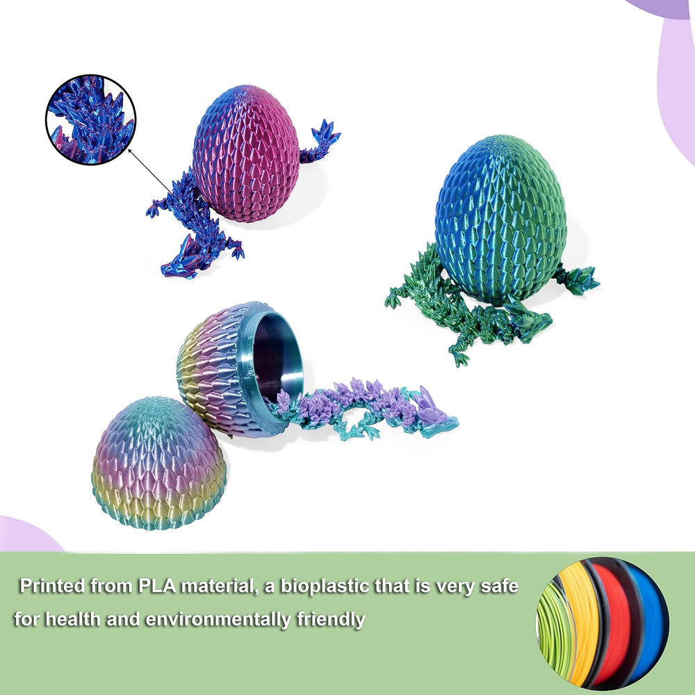 AKIDA dragon egg open reveals a dragon inside, inviting curiosity.