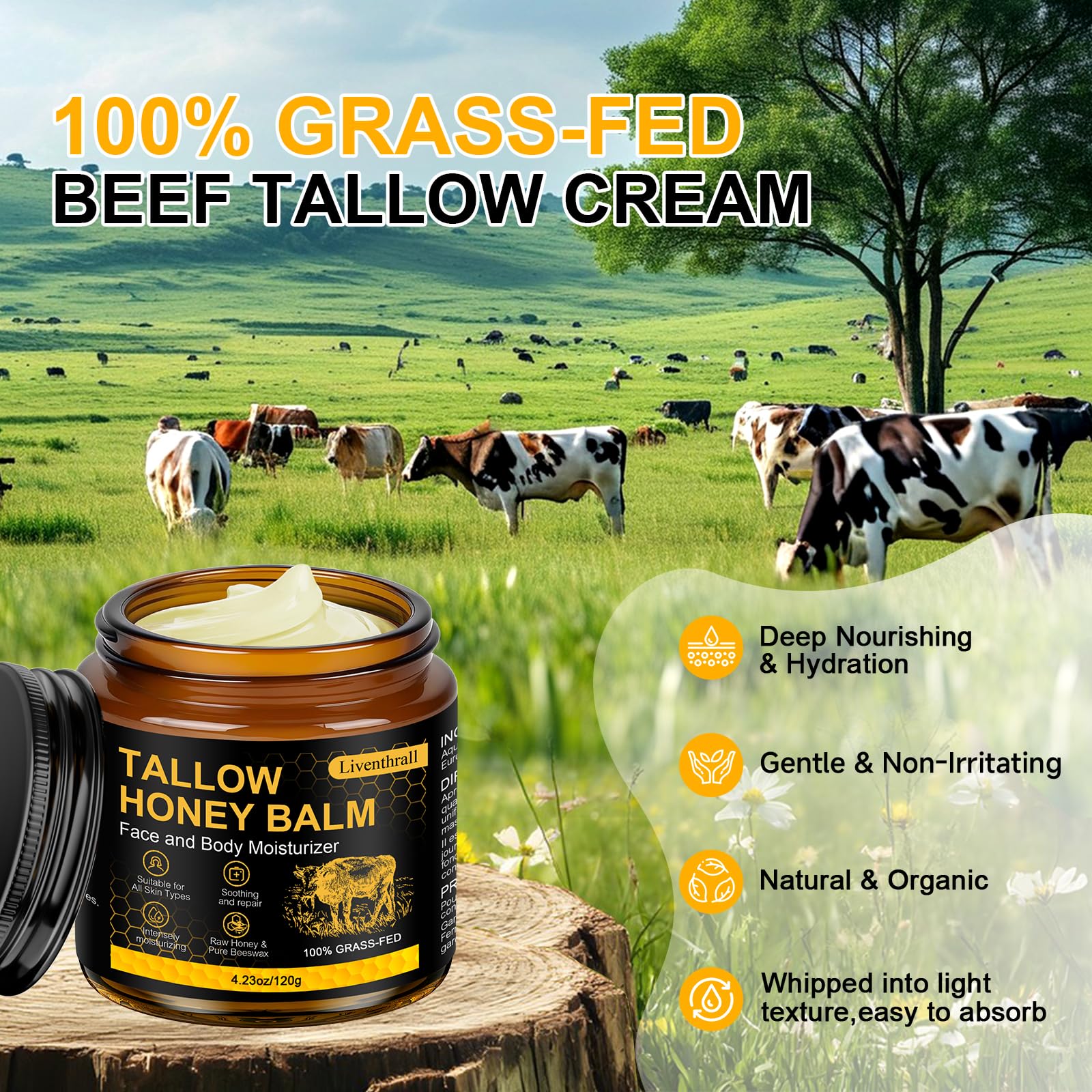 Balm applied to elbows to soothe dry patches with AKIICHI