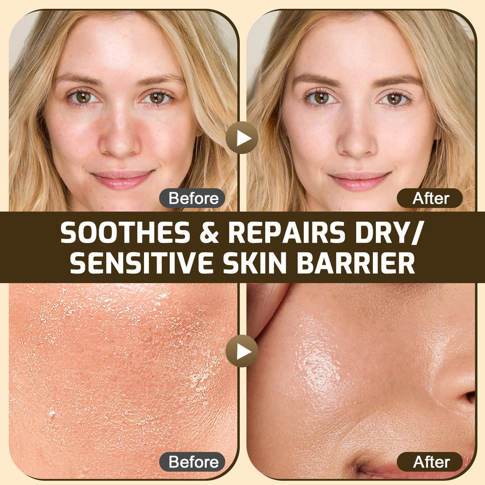 AKOFIC balm absorbed quickly on hands, reducing dryness with no sticky residue