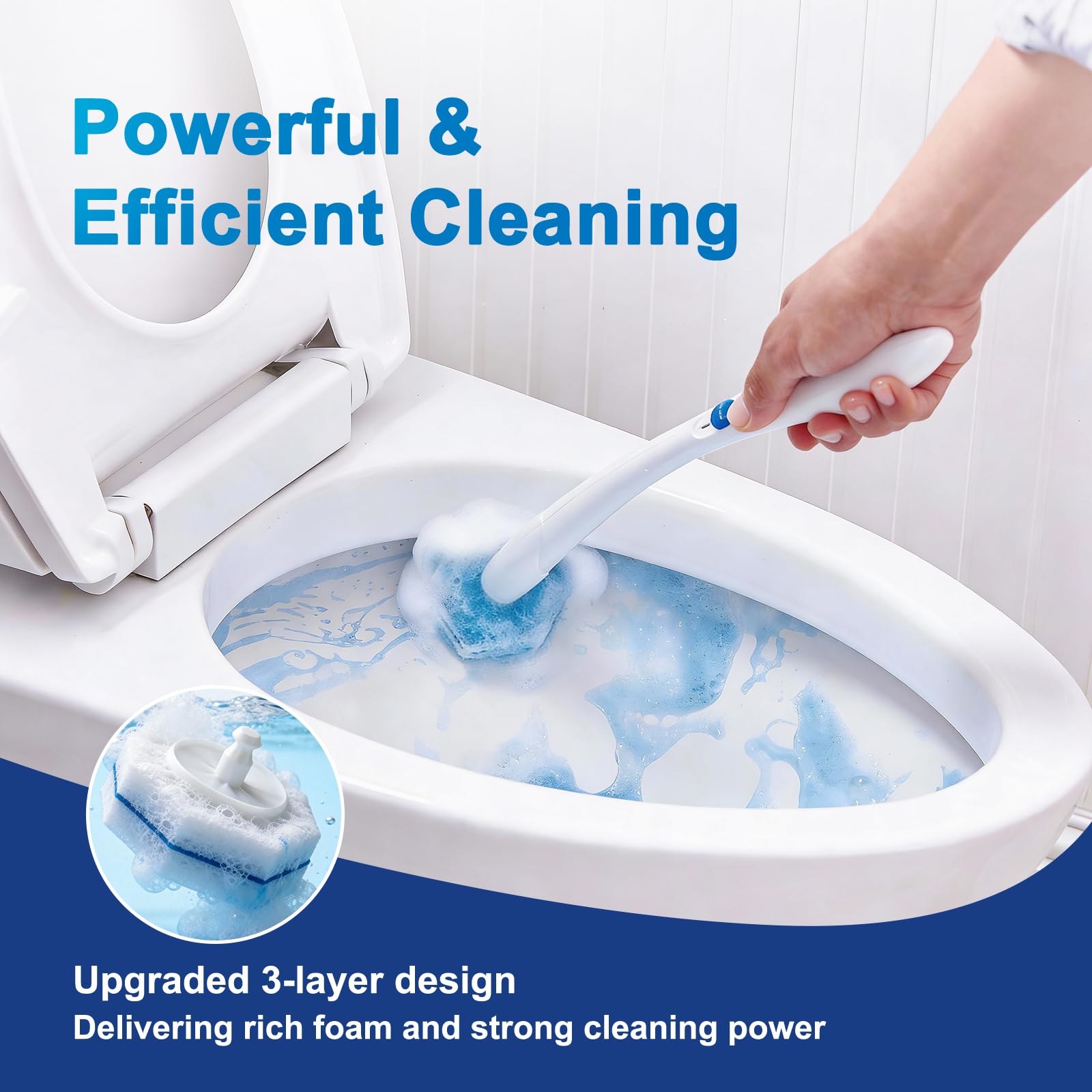Akopryc under-rim cleaning demonstrates thorough reach and versatility.