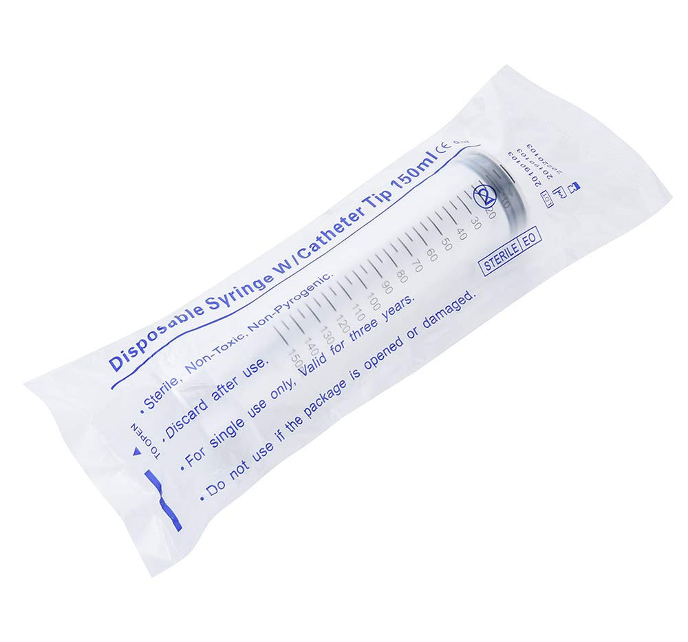AKRAF garden syringe for watering plants and garden care with refill capability.
