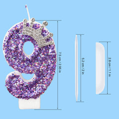 AKURIEEY Candle holder design keeps wax away from your cake for clean decorating