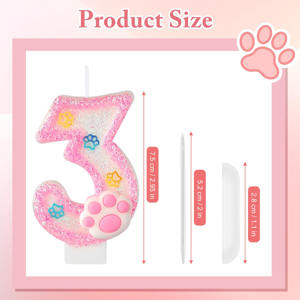 Akurieey candle holder included for easy cake insertion