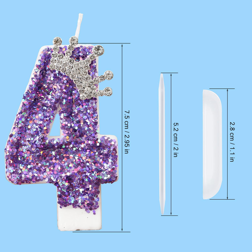 AKURIEEY candle holder included keeps cake surface clean while lighting
