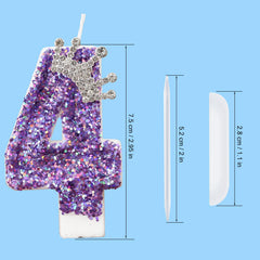 AKURIEEY candle holder included keeps cake surface clean while lighting