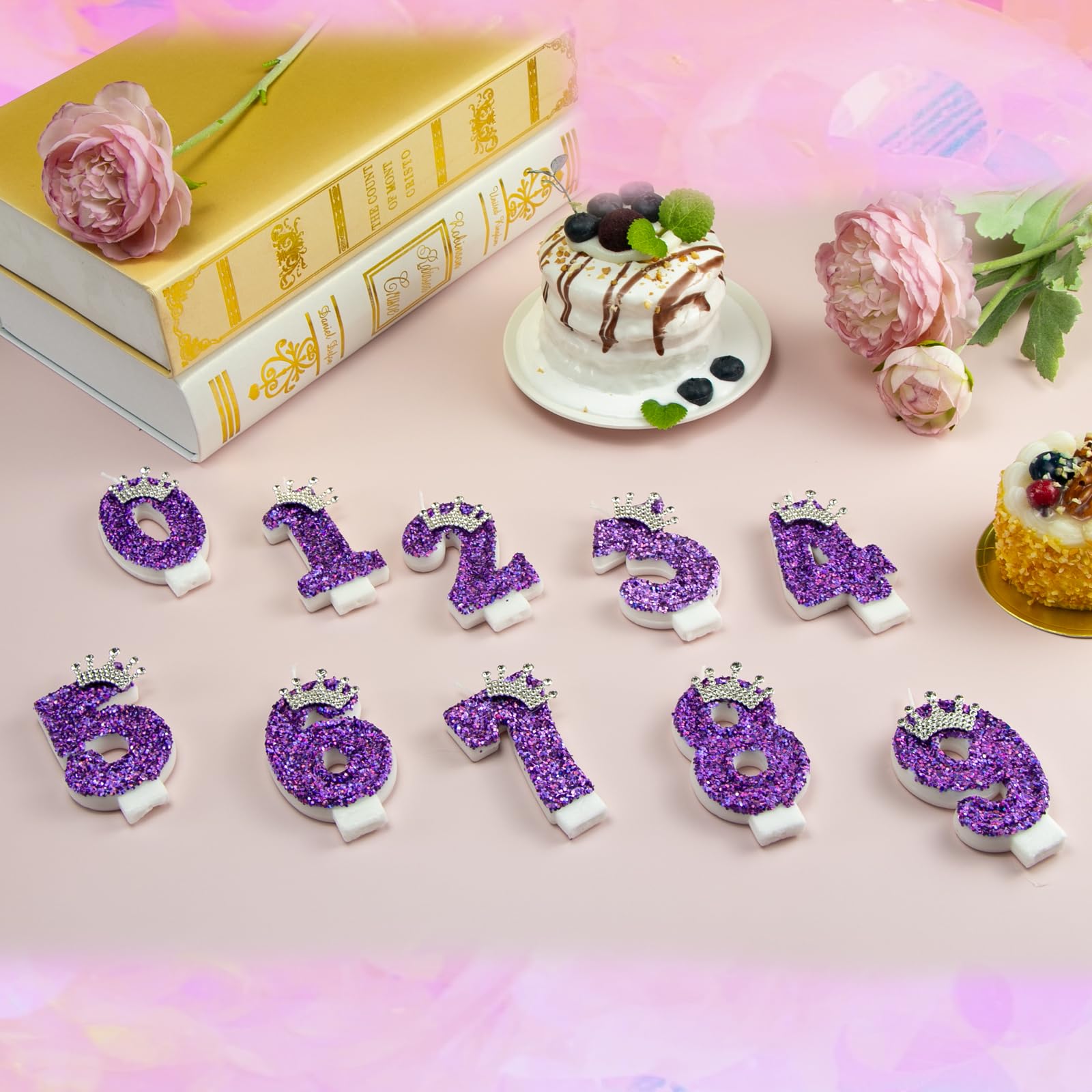 AKURIEEY individually packaged candles stay pristine and easy to store.