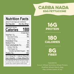 AL DENTE Carba-Nada cage-free eggs featured as wholesome base ingredients for meals.