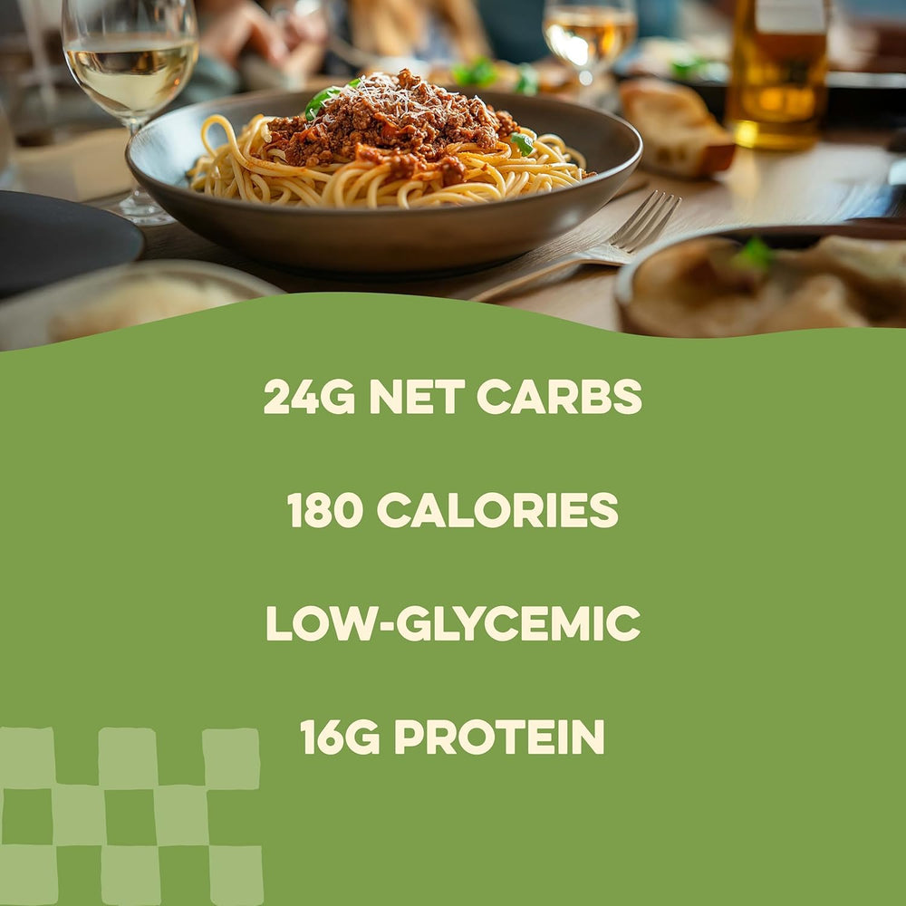 AL DENTE Carba-Nada dish with stir-fry sauce demonstrates versatile low-carb meals.