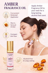 AL HASNAYN Roll-On on skin reveals amber warmth and closeness
