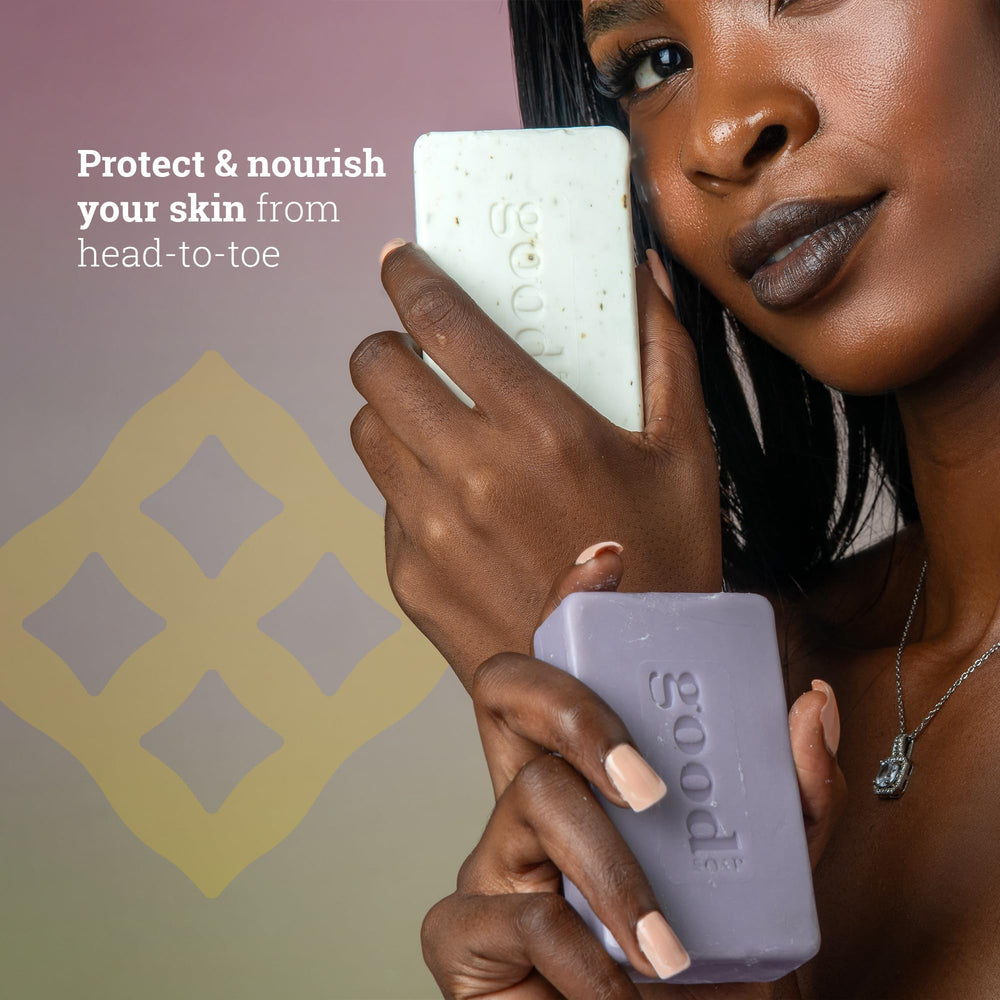 Cruelty-free label signals ethical skincare.