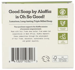 Alaffia Peppermint Good Soap multipack setup emphasizes convenience for family bathroom routines.