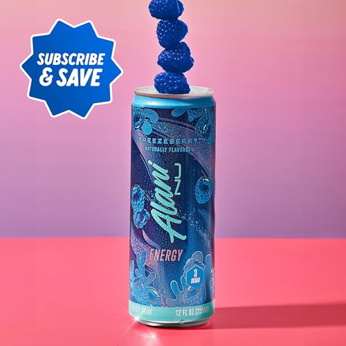 Alani Nu Breezeberry 10 calories per can suitable for mindful snacking.