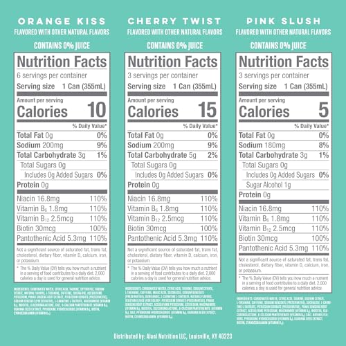 Alani Nu variety-pack box with cans highlighting USA-made wellness.