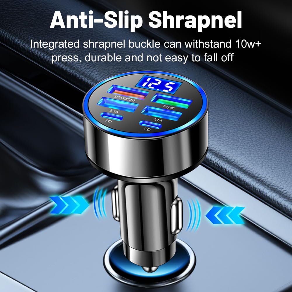 Alanph QC3.0 and PD port enables quick charging for compatible devices.