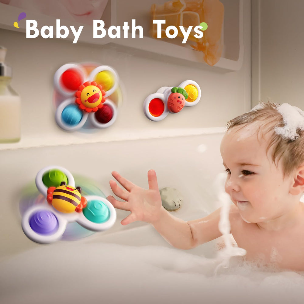 ALASOU flat-surface suction cups stick securely for mess-free on-the-go play.