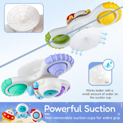 ALASOU spinner on car seat provides quick entertainment on the go.