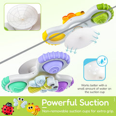 Close up of ALASOU suction cups gripping a smooth surface