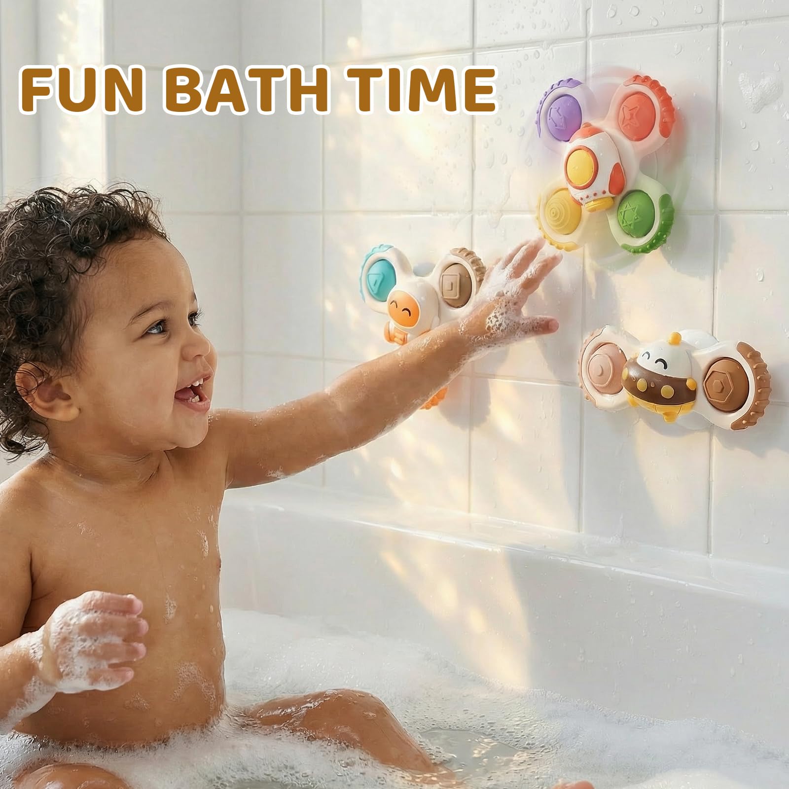 ALASOU fridge play spinner provides quick visual-spin entertainment on the fridge.
