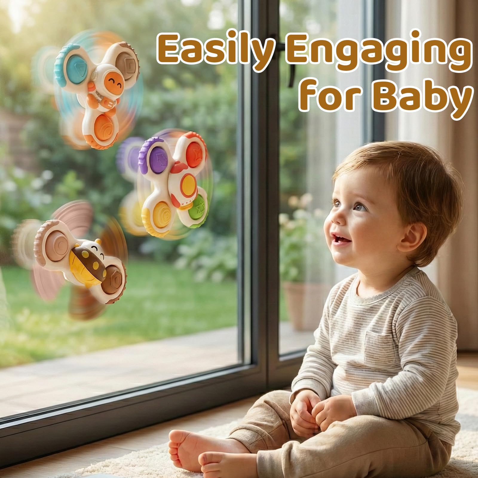 ALASOU spinner for kid play supports exploration and concentration during play.