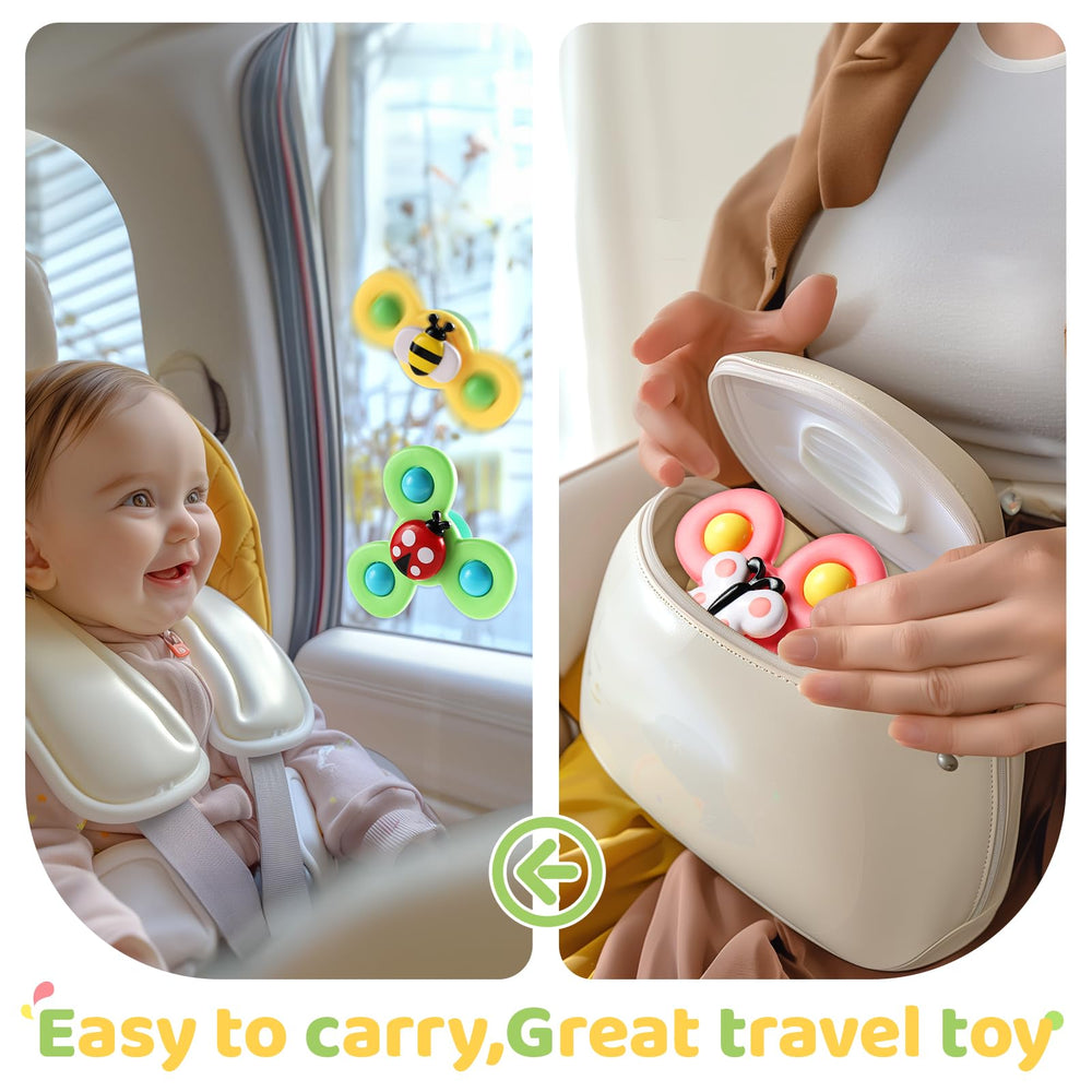 ALASOU spinner toy in little hands encourages exploration and fine motor precision
