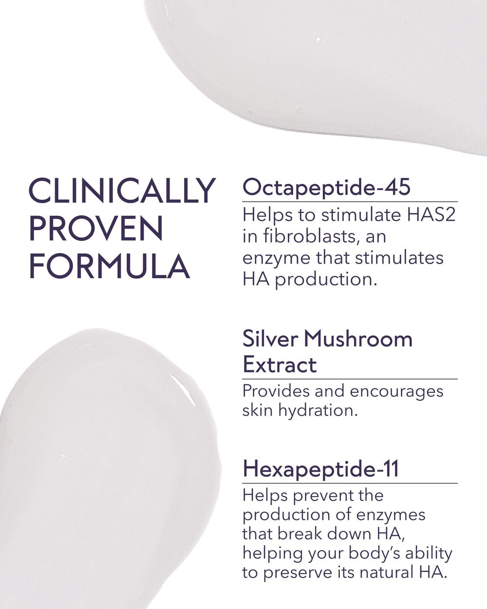 ALASTIN HA IMMERSE serum glow finish after application