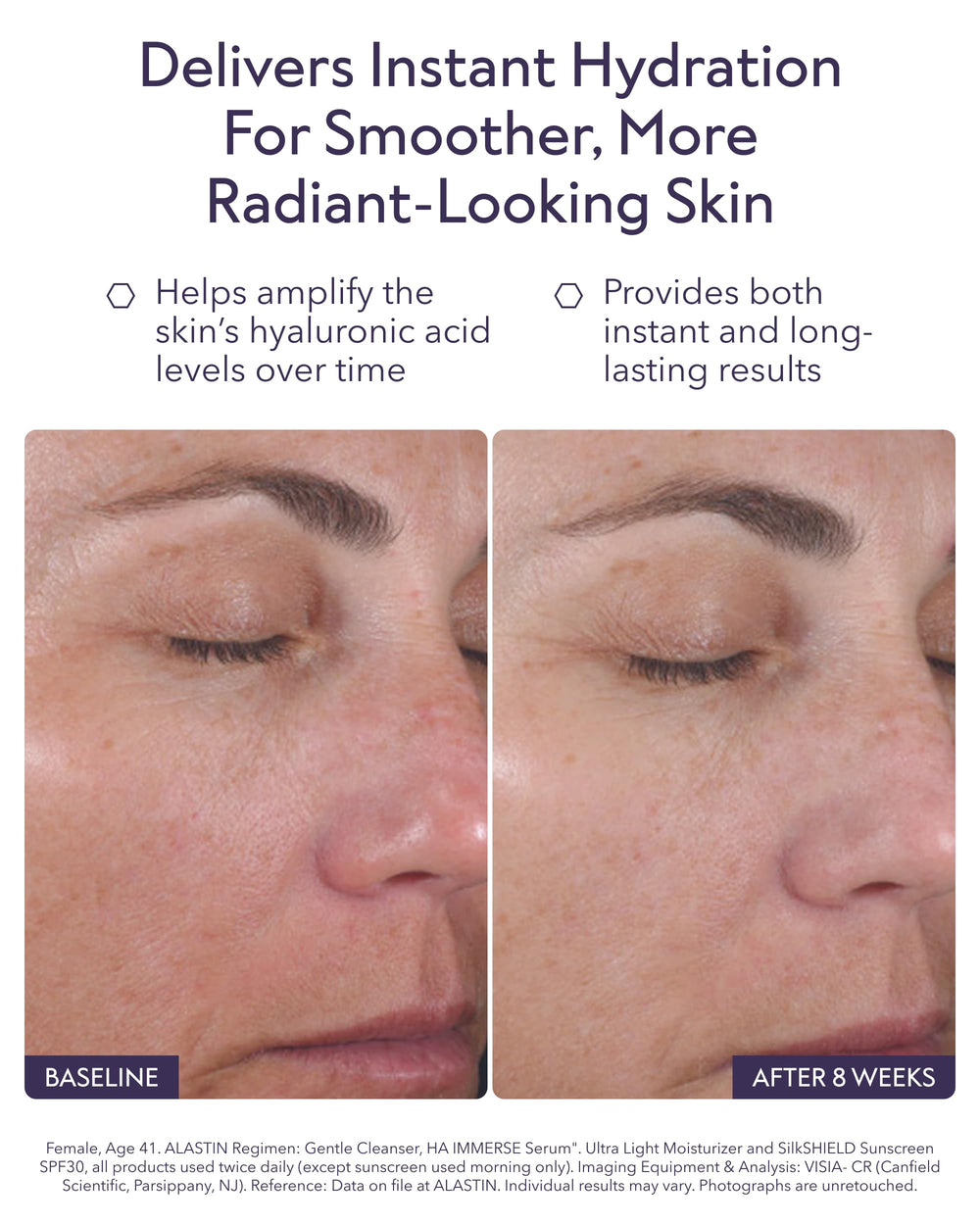 ALASTIN HA IMMERSE serum texture closeup reveals lightweight hydration