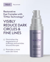 ALASTIN Restorative Eye Complex texture swatch shows rich, lightweight formula.
