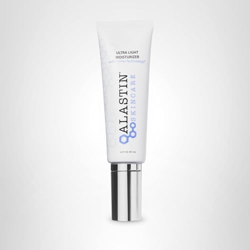 ALASTIN Skincare Ultra Light Daily Face Moisturizer packaging box showcasing branding