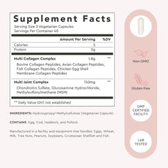 Alaya Naturals chicken bone broth collagen visual shows diverse collagen types.