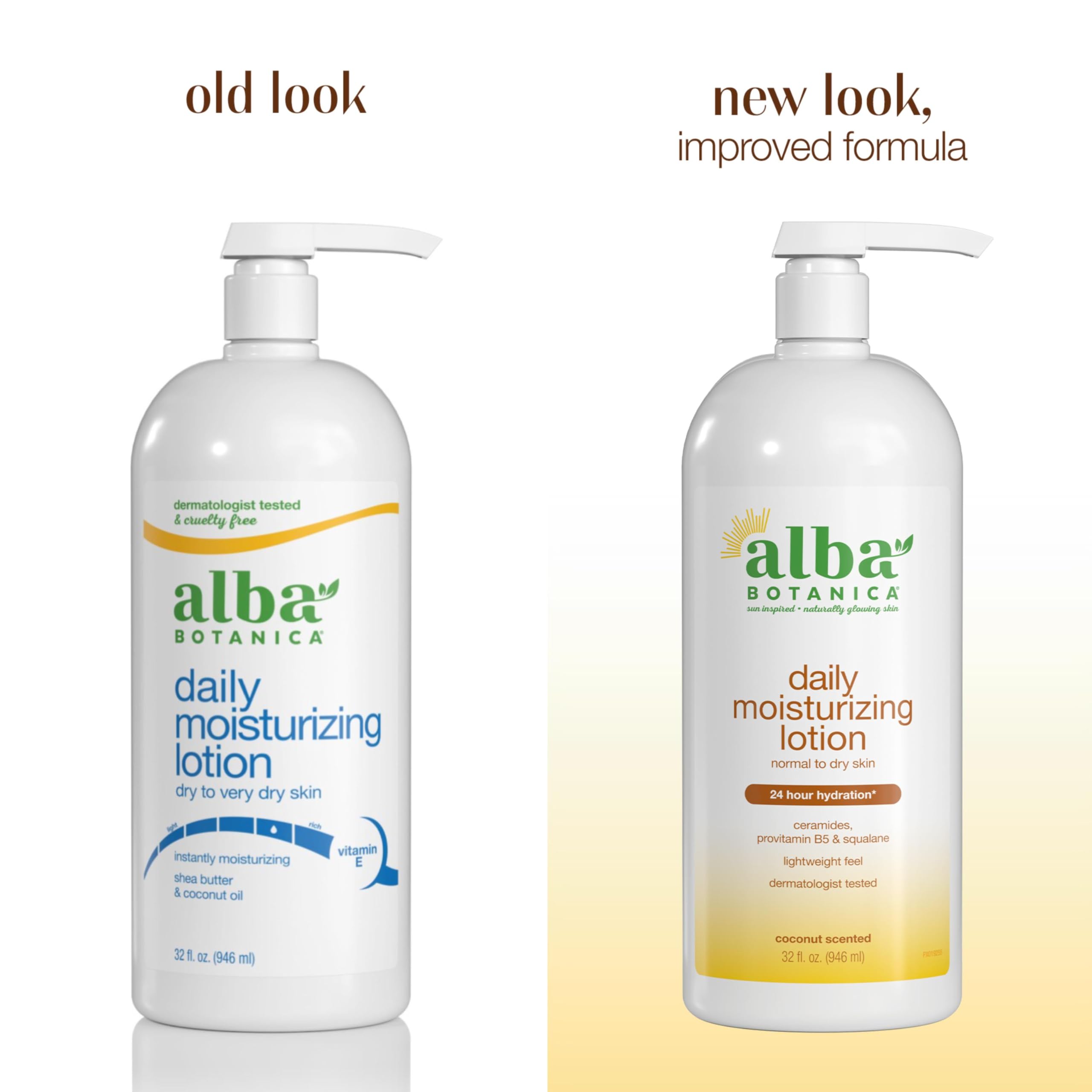 Coconut oil ingredient close-up in Alba Botanica Daily Moisturizing Lotion nourishes dry skin