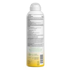 Alba Botanica sunscreen spray mist in action for on-the-go sun care.