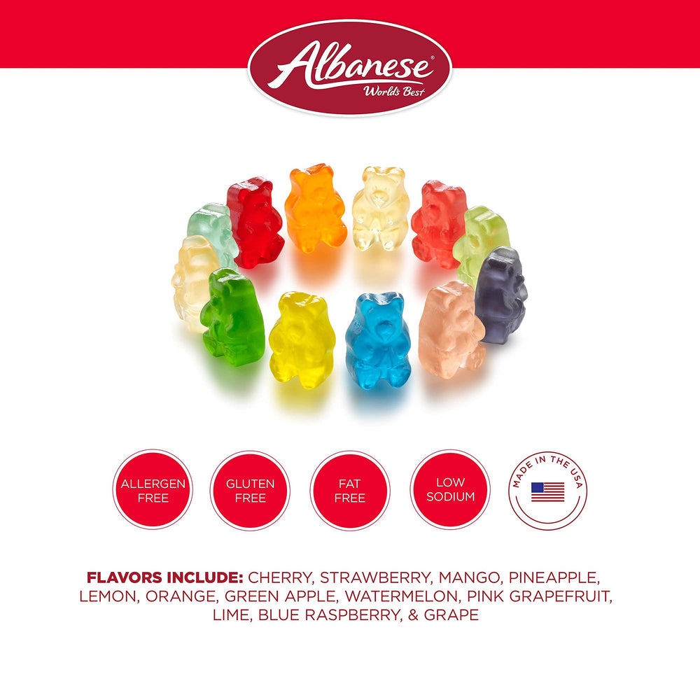 Albanese gluten-free and allergen-friendly option fits diverse snacking needs.