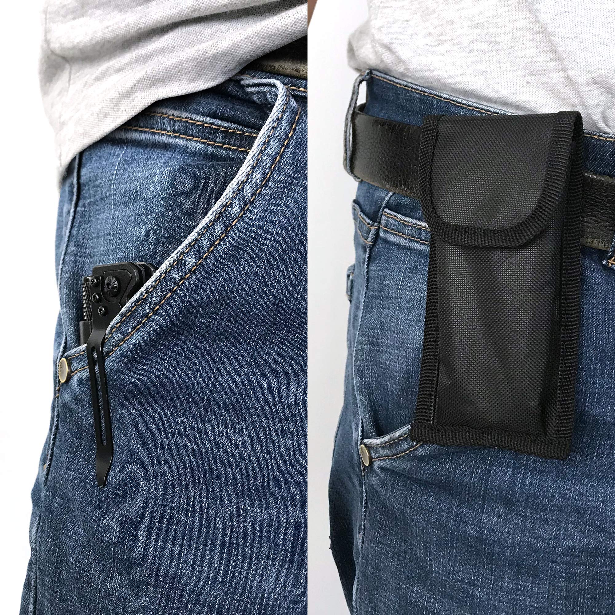 ALBATROSS 6-in-1 survival knife ergonomic grip for secure handling.