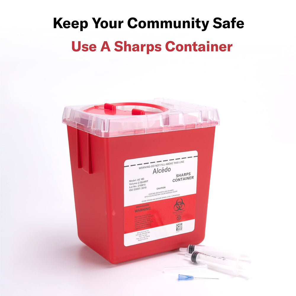 Alcedo biohazard waste disposal helps reduce risk in practice.