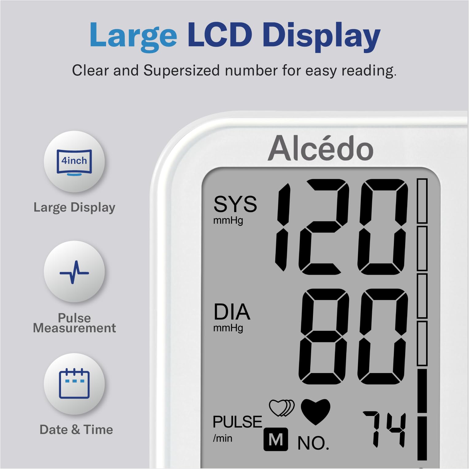 Alcedo device auto-averages three measurements for reliable results.