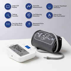 Alcedo talking function delivers audible readings with adjustable volume.