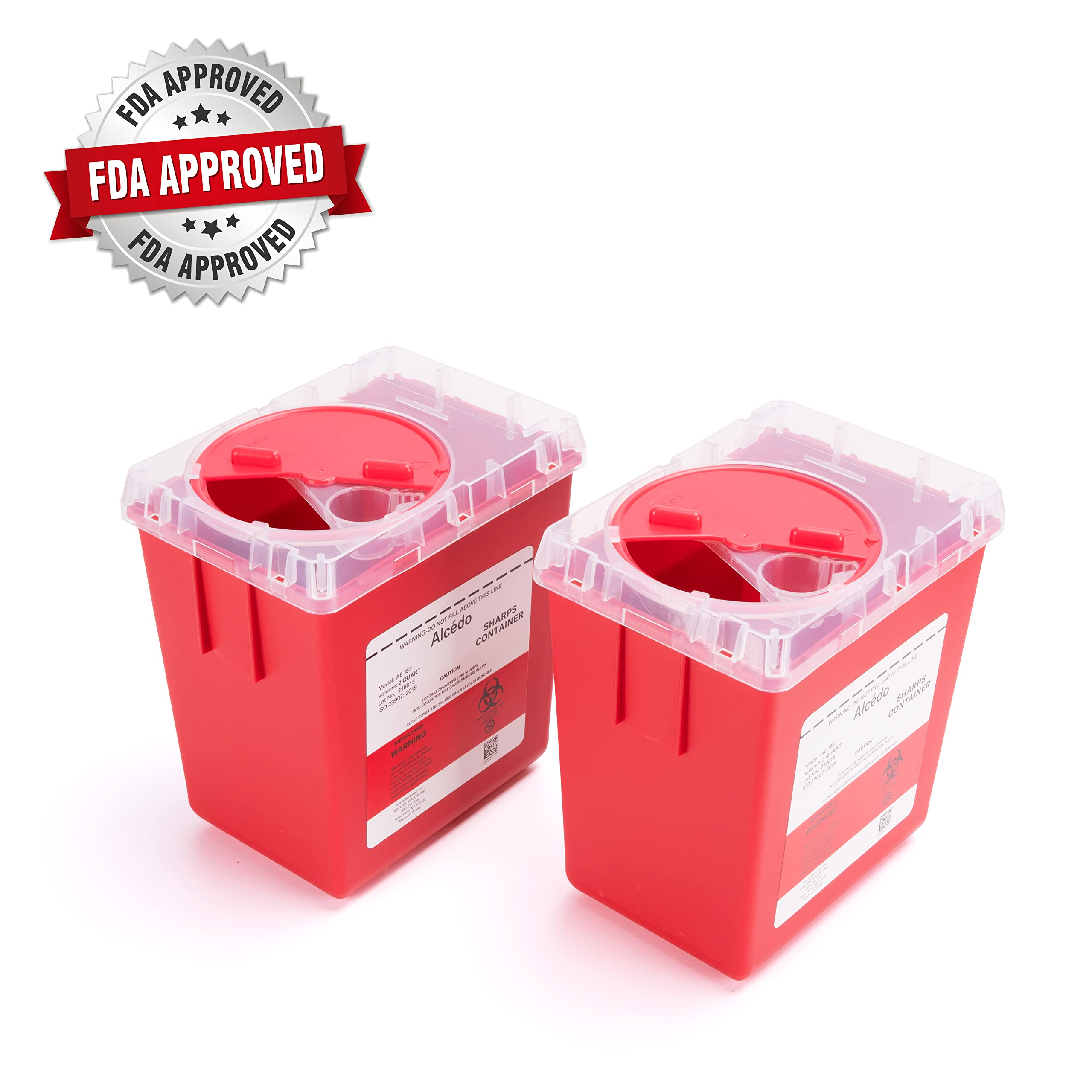 Alcedo durable puncture-resistant material protects waste handling.