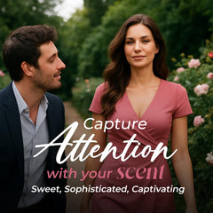 ALCEMÍSTÉ sweet floral scent close-up highlights feminine notes.