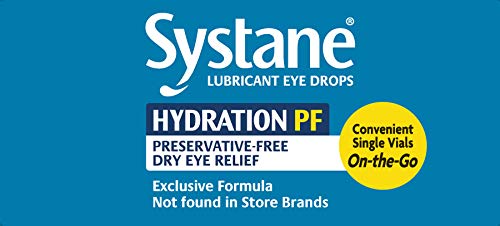 Alcon Systane Hydration doctor & pharmacist recommended badge emphasizing credibility