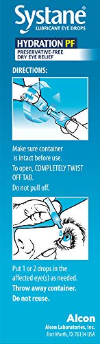 Alcon Systane Hydration lens-care use shown with soft lenses