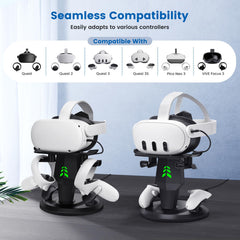 Alcopanda Quest controller slot side stores controllers securely during gameplay.